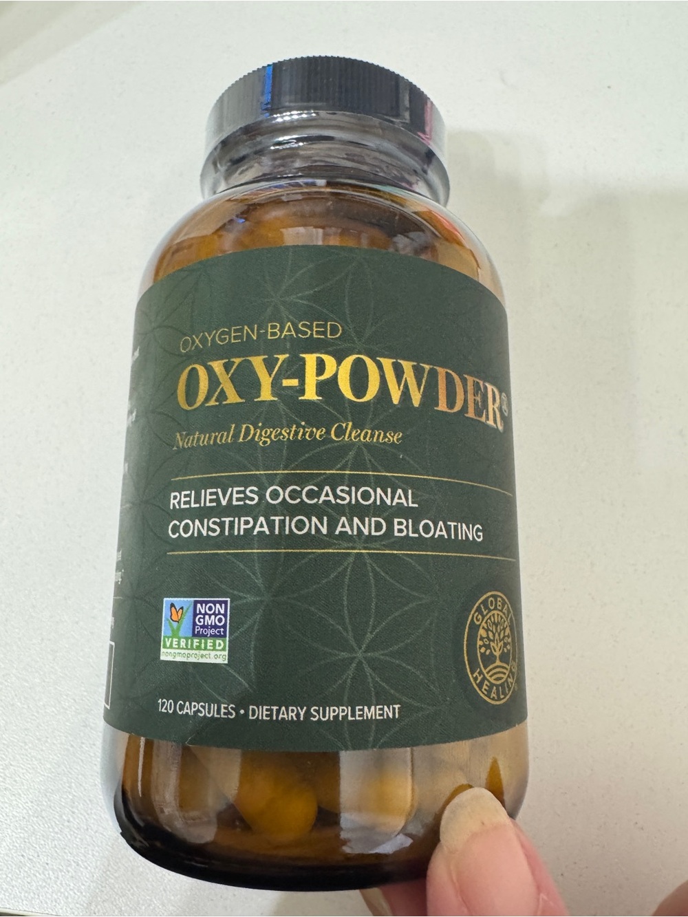 Oxy-Powder Natural Digestive Cleanse Bloat 120 count
